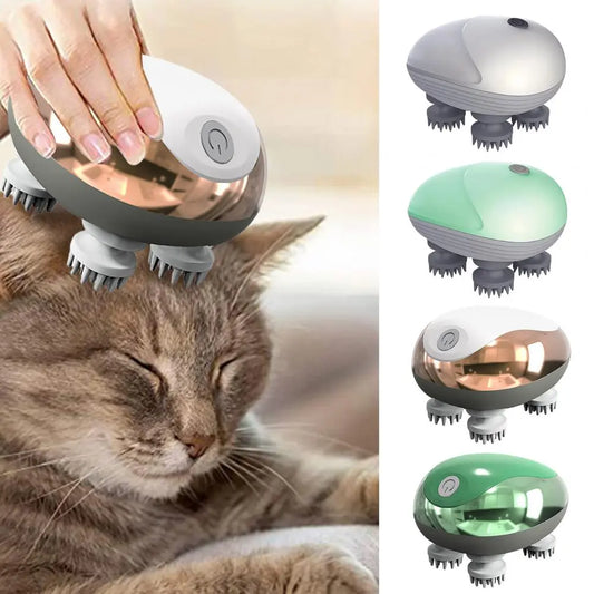 Electric pet massager for cats and dogs