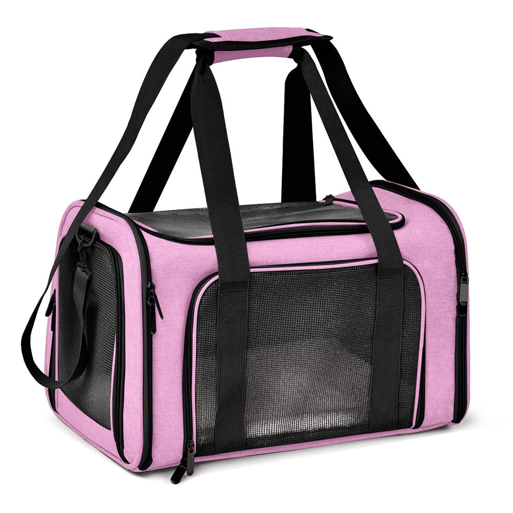 Dog Carrier Bag Soft Side Backpack