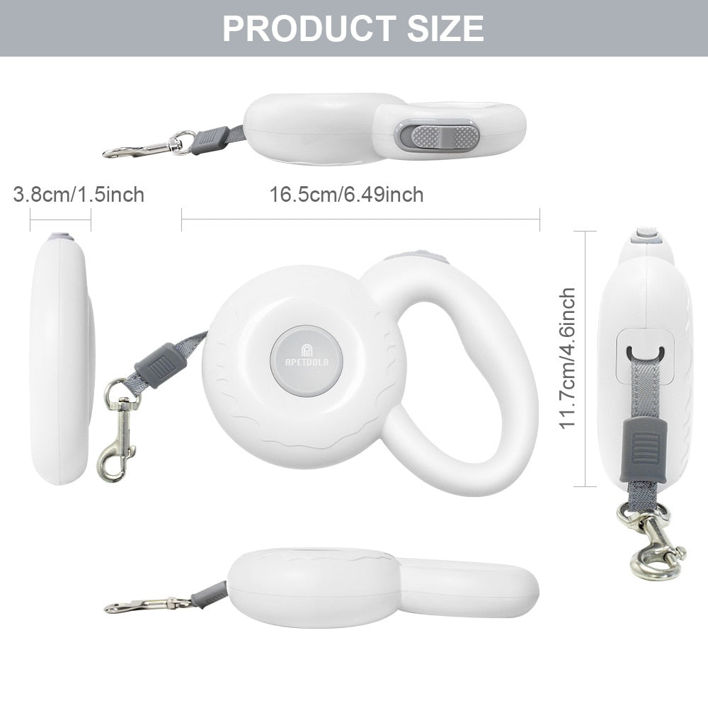 Retractable pet lead