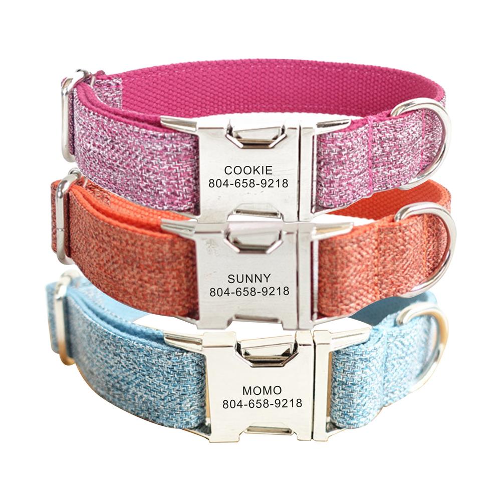 Customized dog collar - Free engraving