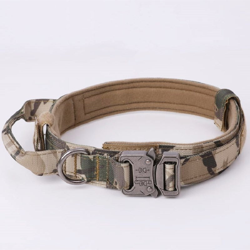 Durable Tactical Dog Collar & Lead Set