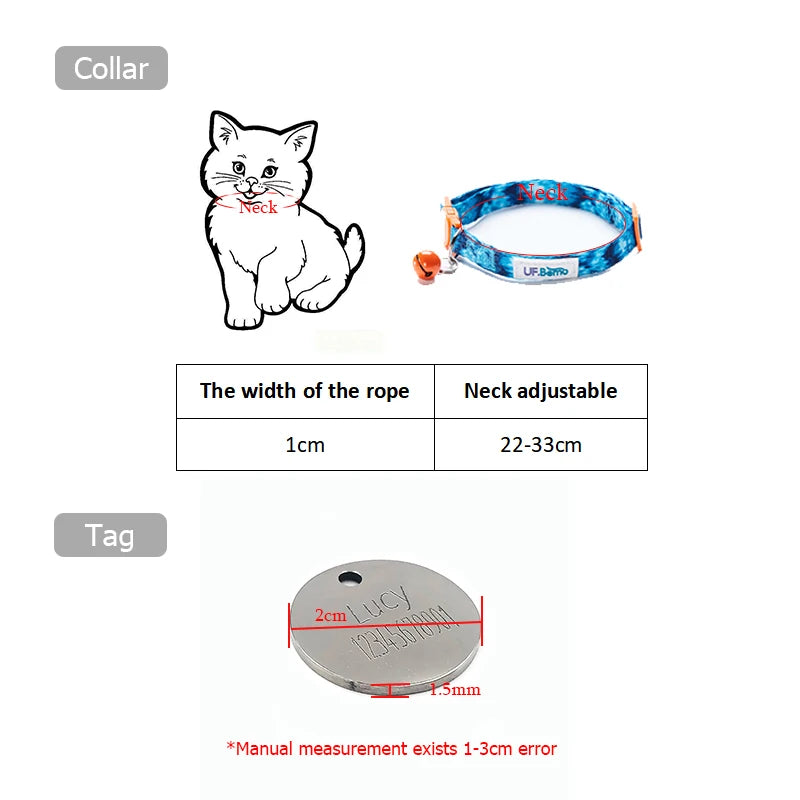 UFBemo Cat Collar with Bell