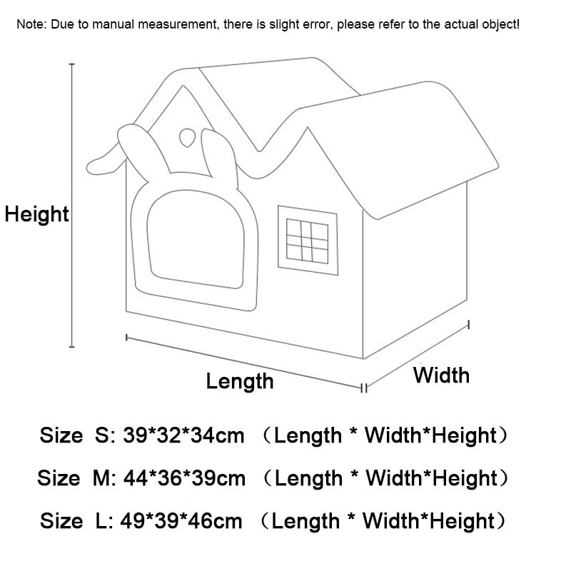 Foldable Cat House