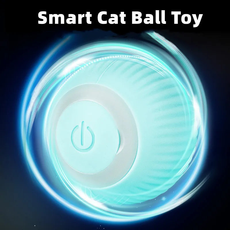 Electric cat ball automatic rolling smart toy