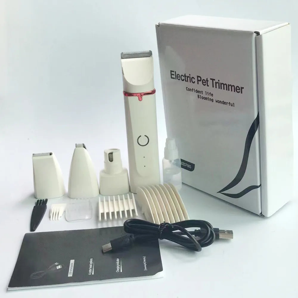 4 in 1 Electric Hair Trimmer  for Pets