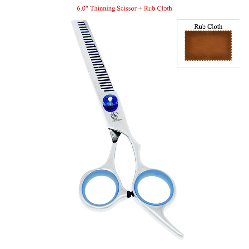 Meisha 6.0" Professional pet grooming scissors set