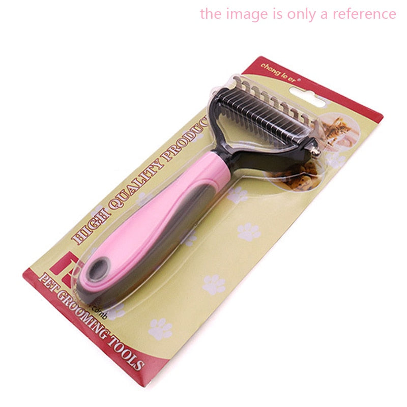 Pets fur knot cutter - pet hair removal comb brush