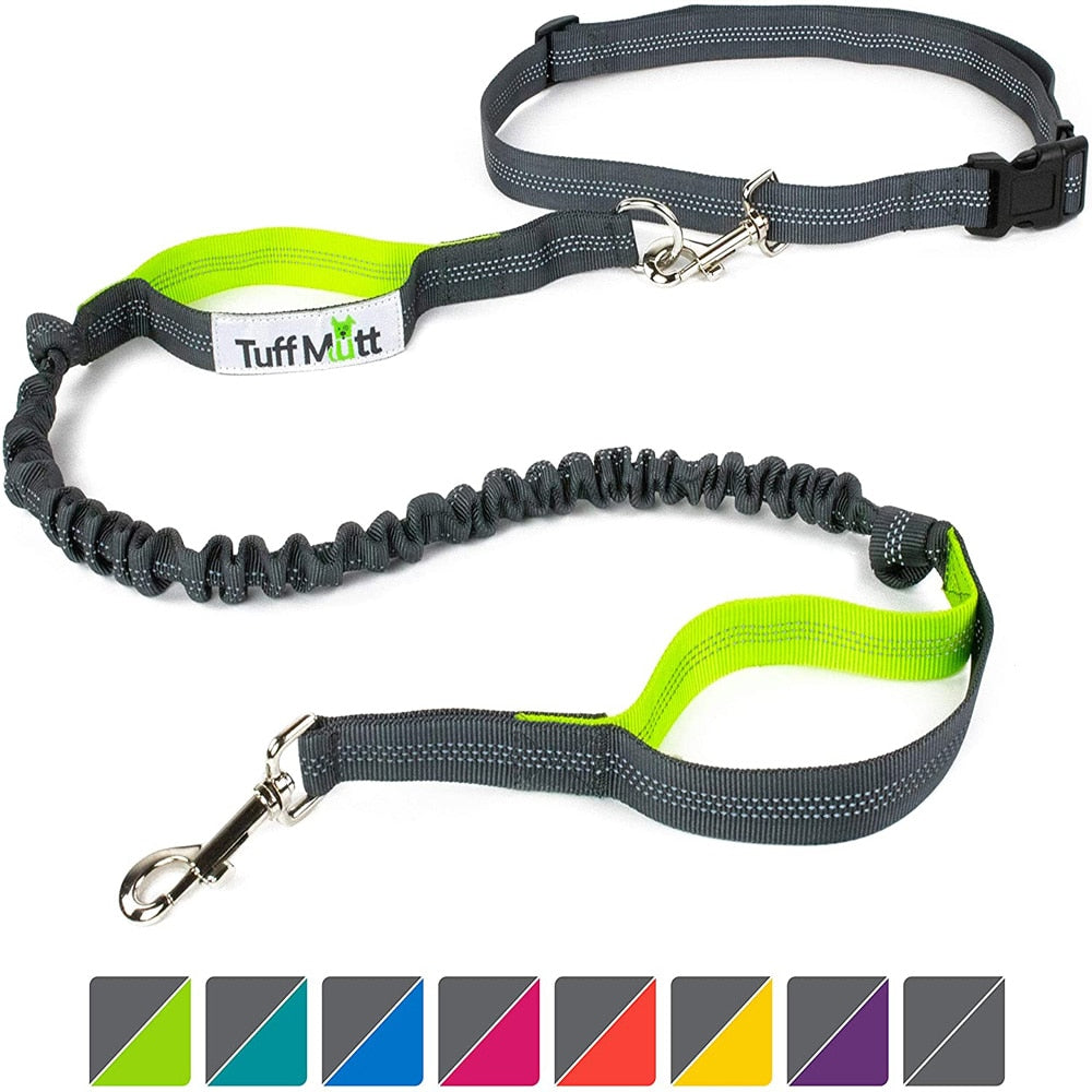 Tuff Mutt dog training lead with shock absorption 