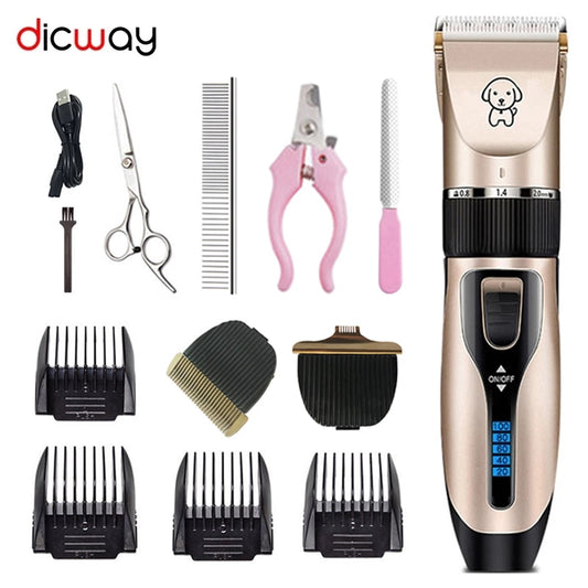 Dog Clippers Electric Hair Animals Grooming