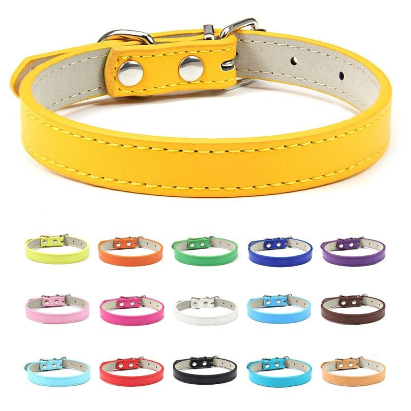 1PC Adjustable Colourful Pet Collar