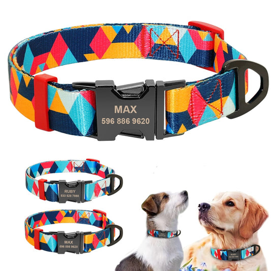 Pet Artist personalized dog collar - Free engraving